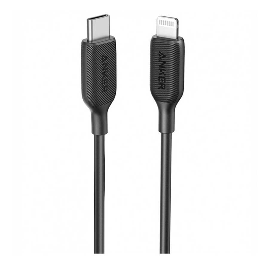 کابل 0.9 متری تبدیل USB-C به لایتنینگ انکر مدل PowerLine III A8832