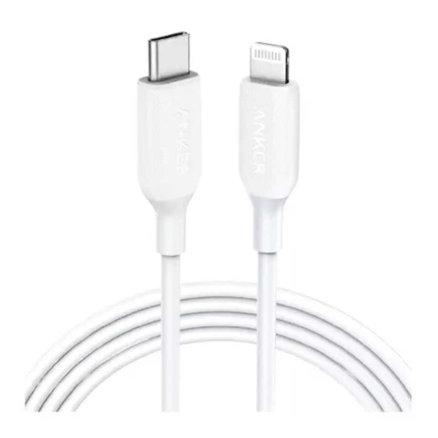 کابل 1.8 متری تبدیل USB-C به لایتنینگ انکر مدل PowerLine III A8833