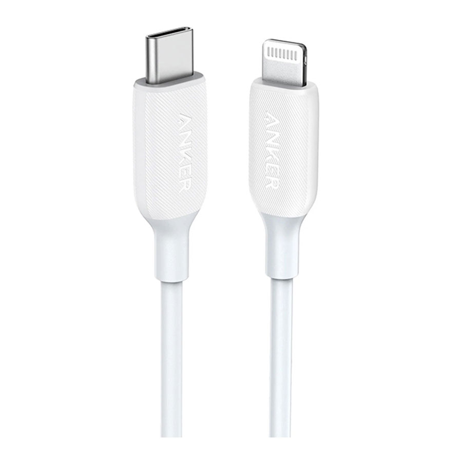 کابل 1.8 متری تبدیل USB-C به لایتنینگ انکر مدل PowerLine III A8833