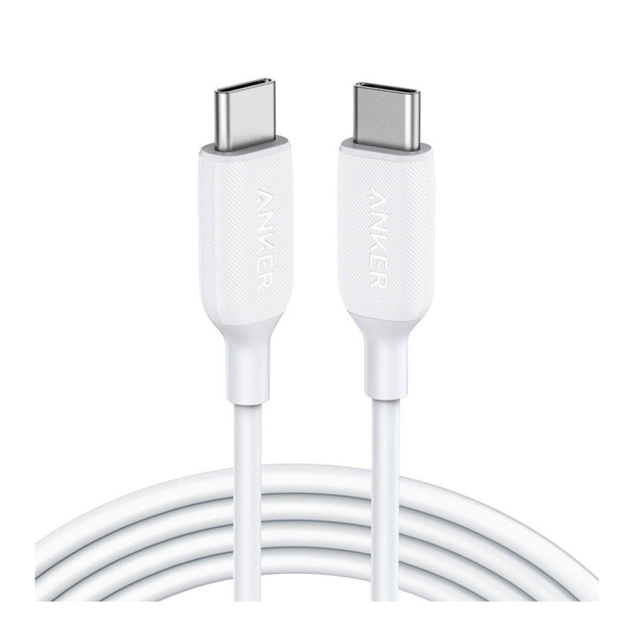 کابل 0.9 متری تبدیل USB-C به USB-C انکر مدل PowerLine III A8852