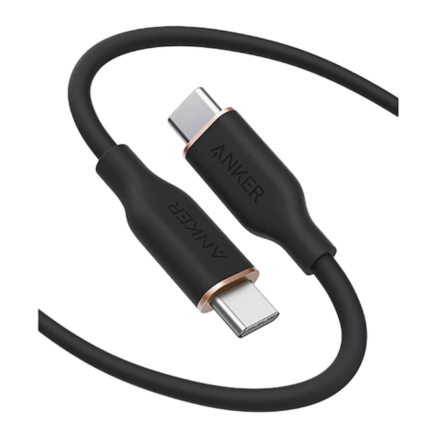 کابل 1.8 متری تبدیل USB-C به USB-C انکر مدل PowerLine III Flow A8553