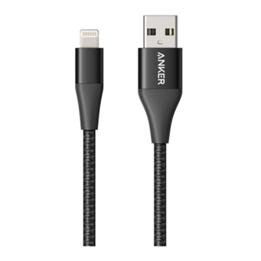 کابل 0.9 متری تبدیل USB به لایتنینگ انکر مدل Powerline+ II A8452