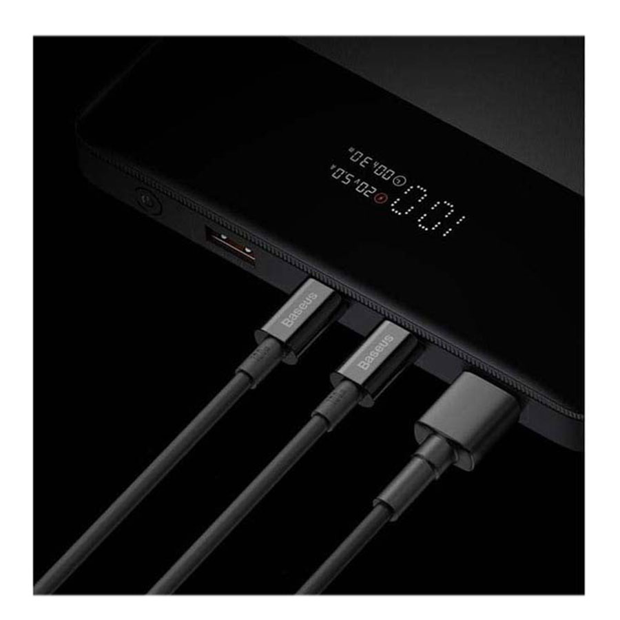 پاوربانک باسئوس مدل PPDGL-01 100W ظرفیت 20000mAH