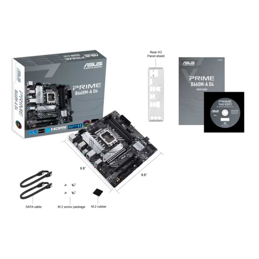 مادربرد ایسوس مدل PRIME B660M-A D4