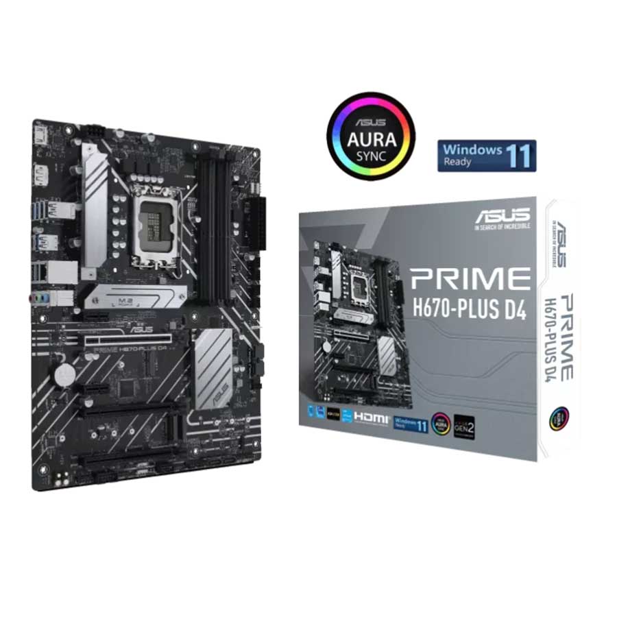 مادربرد ایسوس مدل PRIME H670 PLUS D4