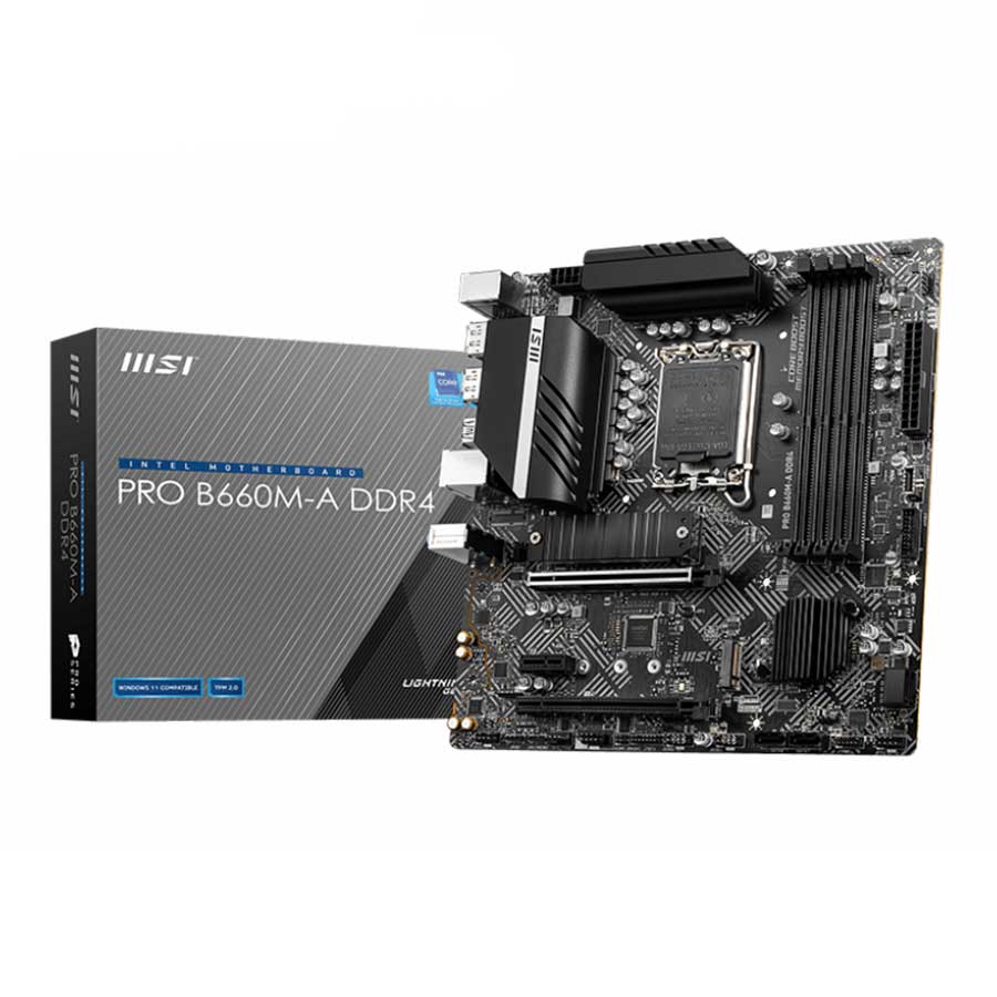 مادربرد ام اس آی مدل PRO B660M-A DDR4