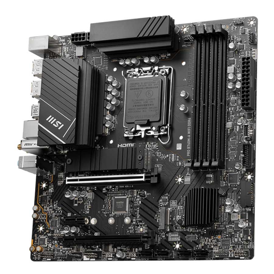 مادربرد ام اس آی مدل PRO B760M-A WIFI DDR4