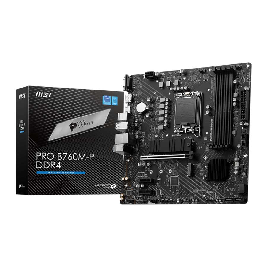 مادربرد ام اس آی مدل PRO B760M-P DDR4