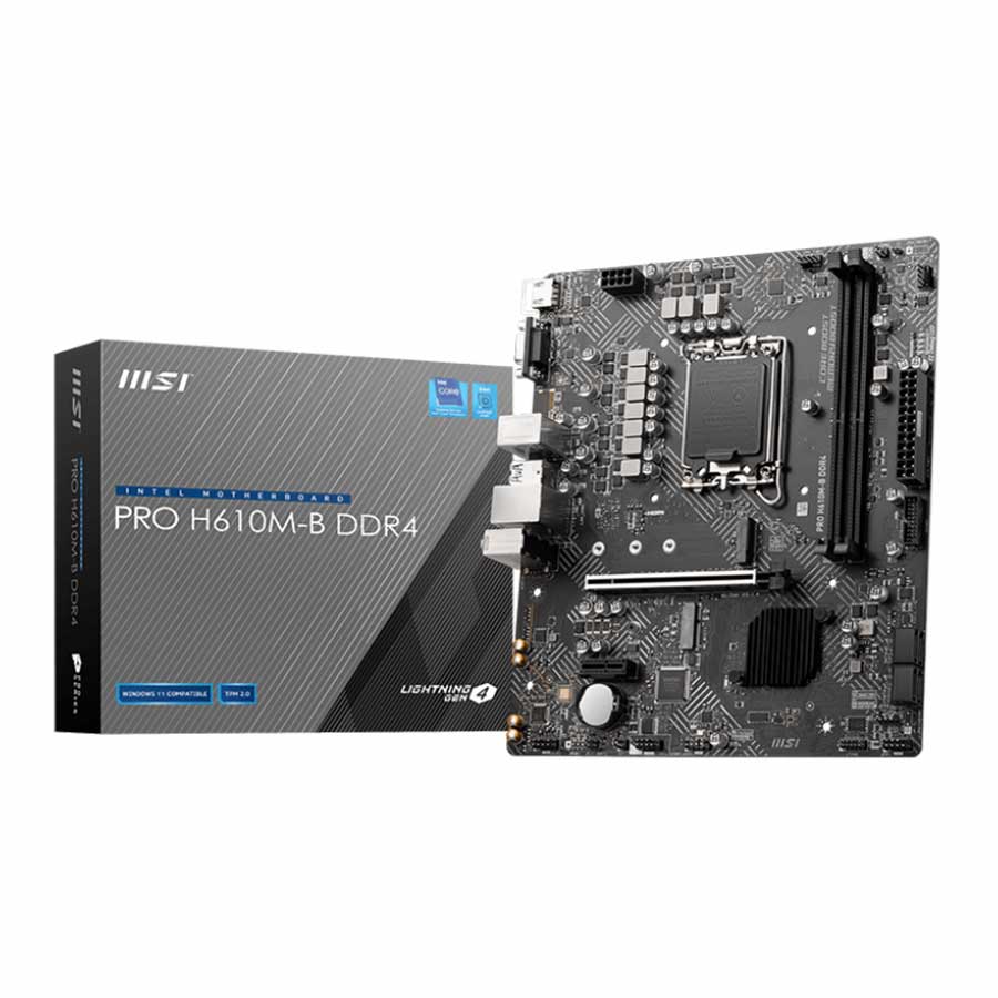 مادربرد ام اس آی مدل PRO H610M-B DDR4