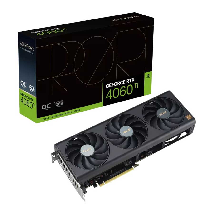 کارت گرافیک ایسوس مدل PROART-RTX4060TI-O16G