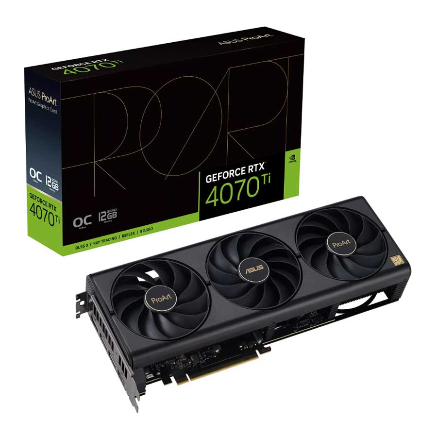 کارت گرافیک ایسوس مدل PROART-RTX4070TI-O12G