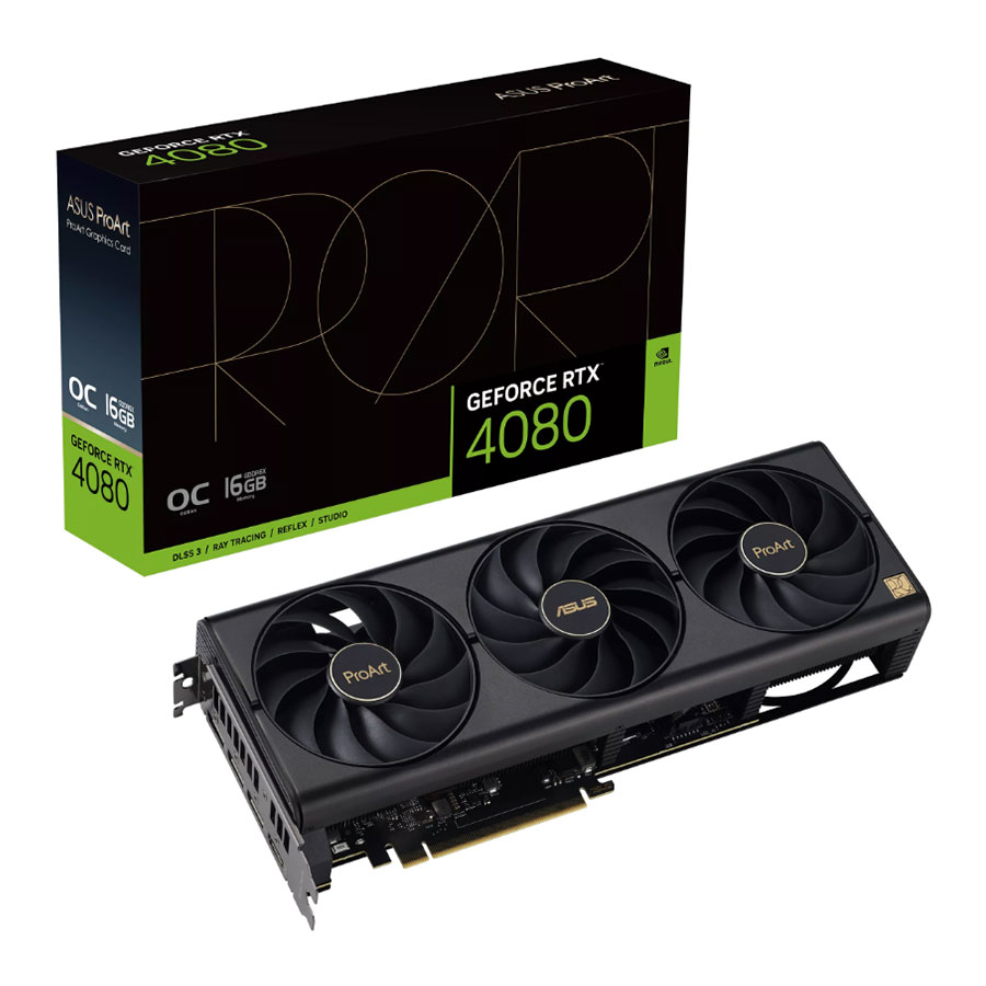 کارت گرافیک ایسوس مدل PROART-RTX4080-O16G