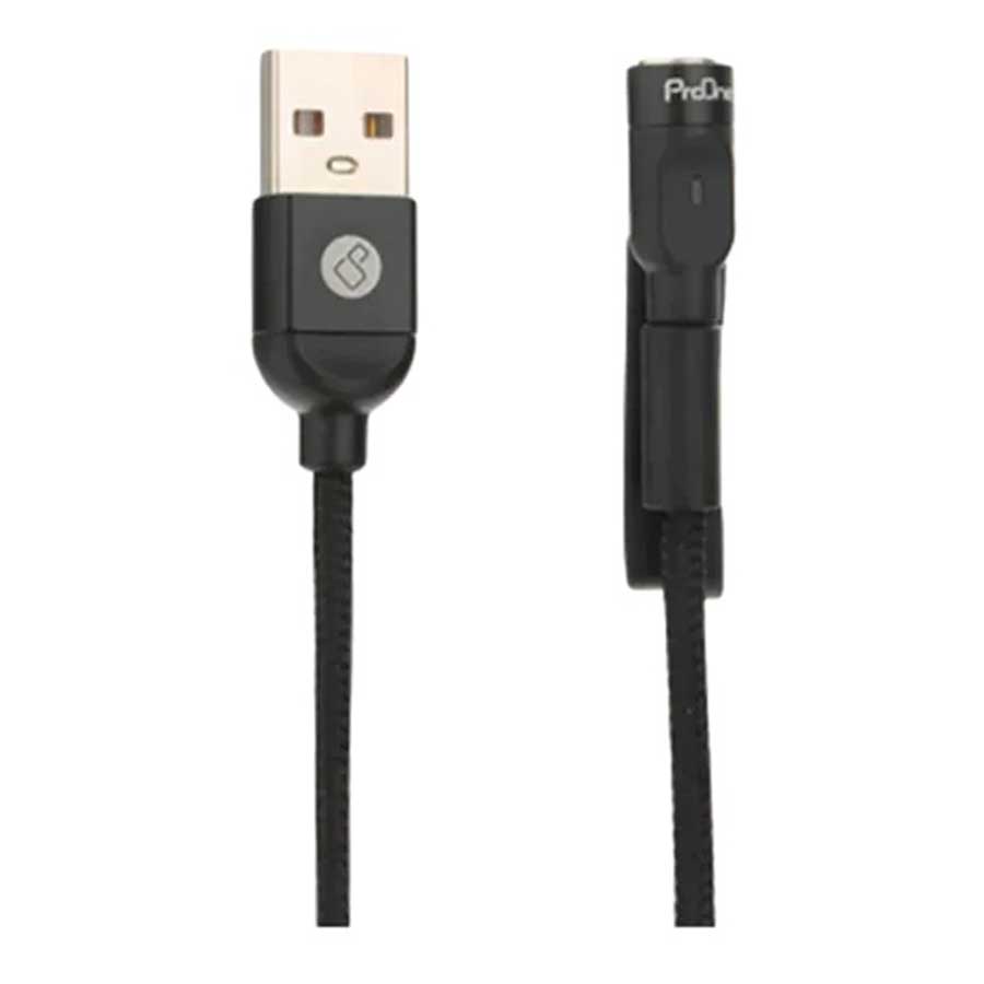 کابل تبدیل 1 متری USB به لایتنینگ/USB-C پرووان مدل PCC260