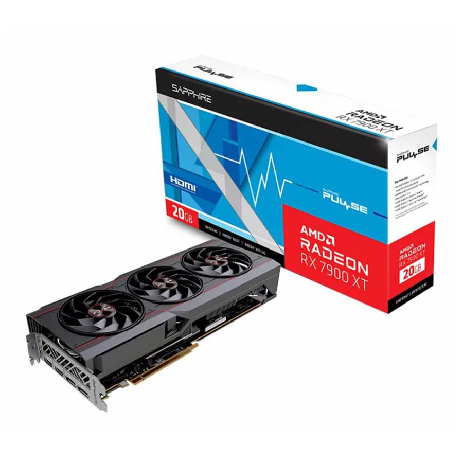 کارت گرافیک سافایر مدل PULSE AMD Radeon RX7900 XT 20GB