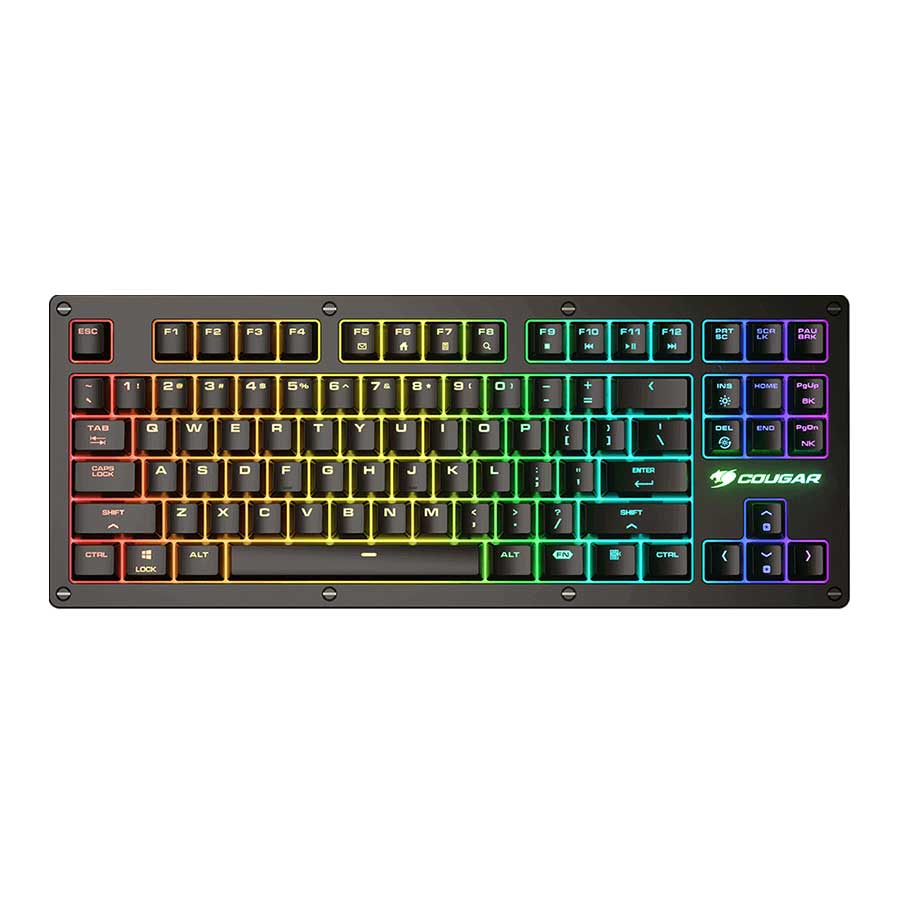 کيبورد گیمینگ باسیم کوگار مدل PURI TKL RGB