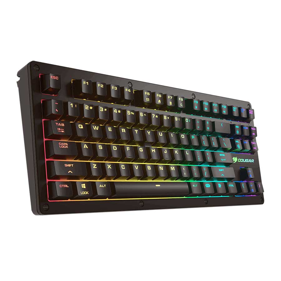 کيبورد گیمینگ باسیم کوگار مدل PURI TKL RGB