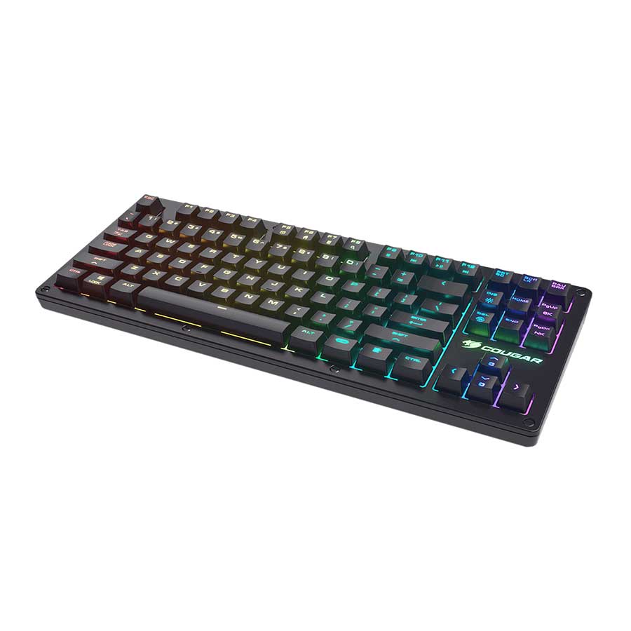 کيبورد گیمینگ باسیم کوگار مدل PURI TKL RGB