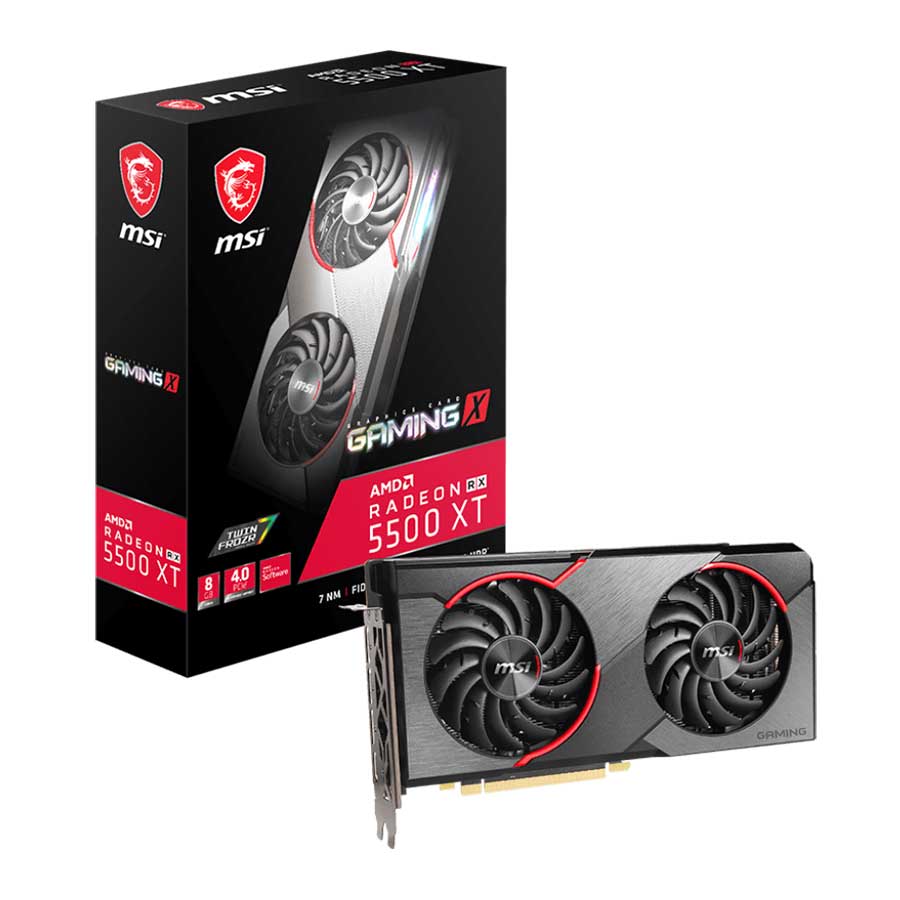 کارت گرافیک ام اس آی Radeon RX5500 XT GAMING X 8G GDDR6