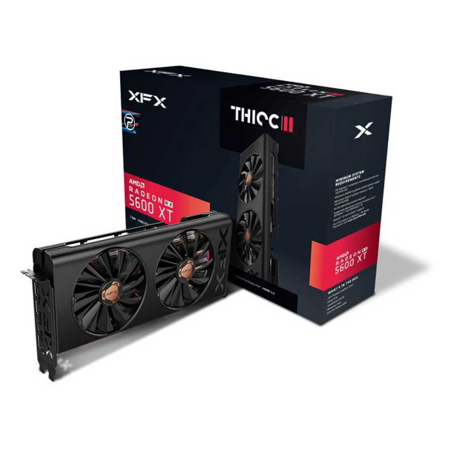 کارت گرافیک ایکس اف ایکس Radeon RX5600 XT 6GB GDDR6 THICC II Pro