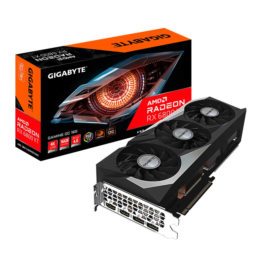 کارت گرافیک گیگابایت مدل Radeon RX6800 XT GAMING OC 16G