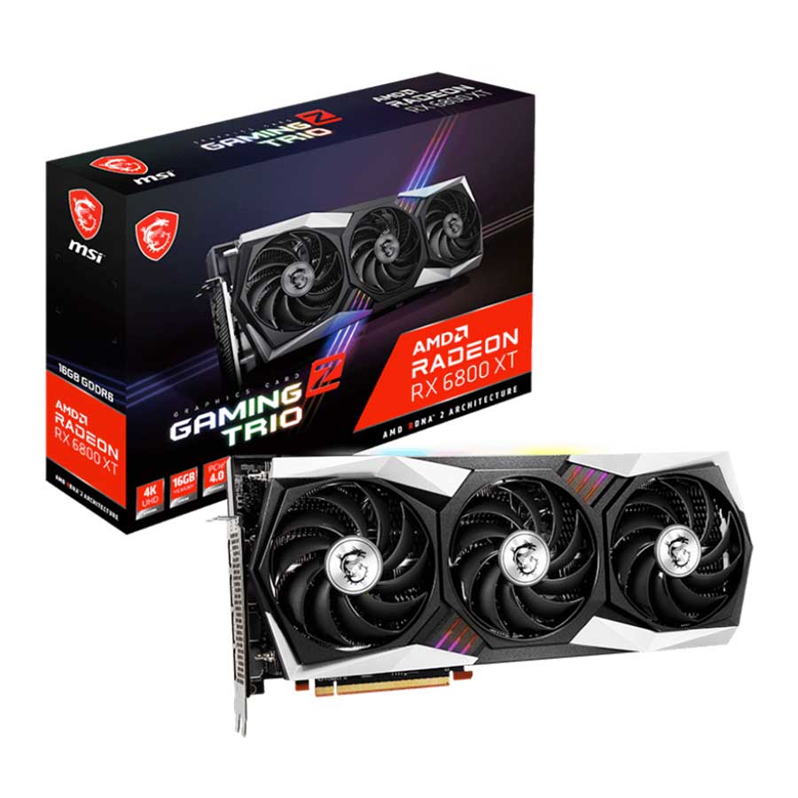 کارت گرافیک ام اس آی مدل Radeon RX6800 XT GAMING Z TRIO 16G GDDR6