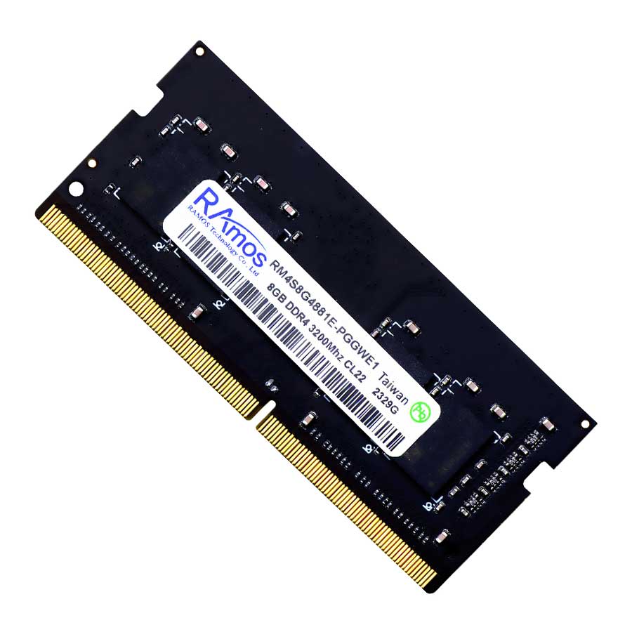 رم لپ تاپ راموس مدل RM4S8G 8GB 3200MHz CL22 DDR4