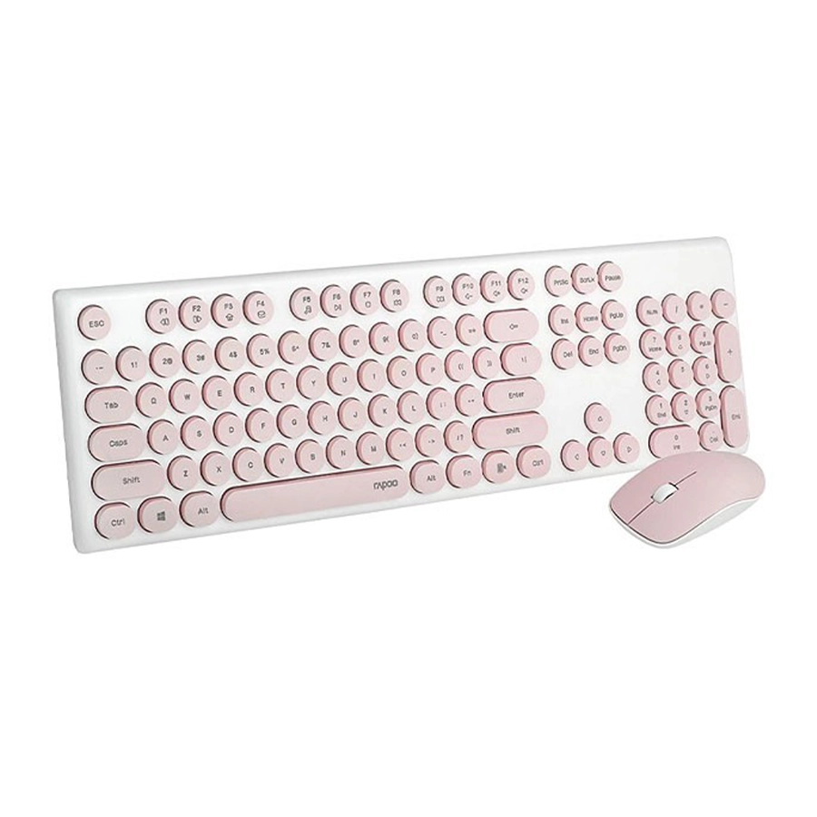 کیبورد و ماوس بی سیم رپو مدل Silent X260S