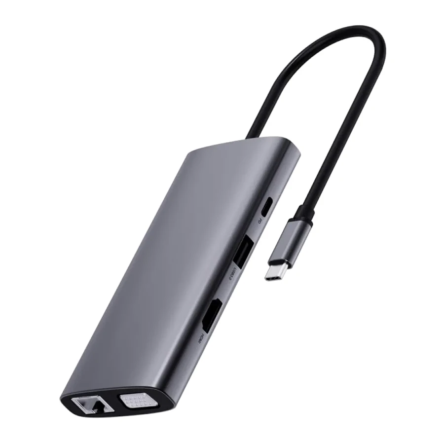 هاب USB-C ده پورت رپو