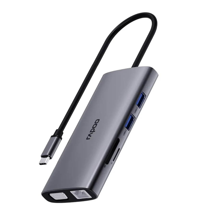 هاب USB-C ده پورت رپو