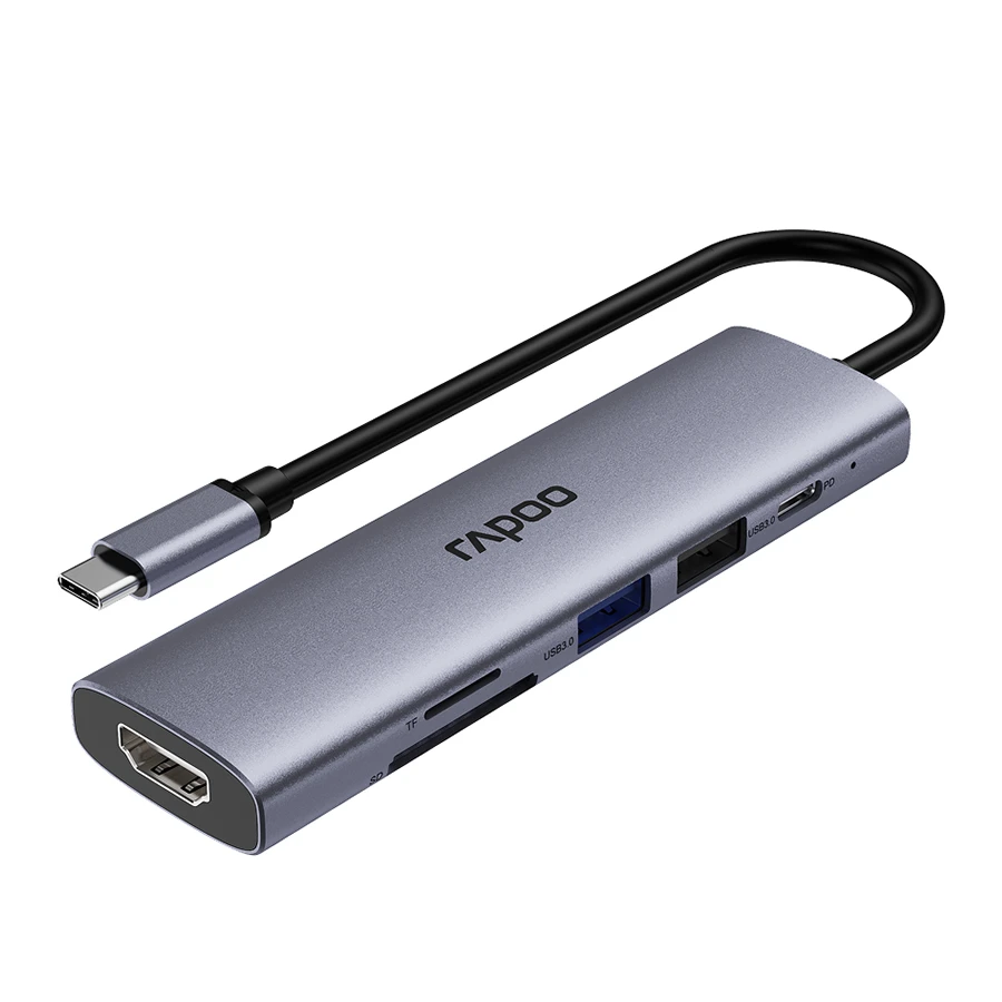 هاب USB-C شش پورت رپو