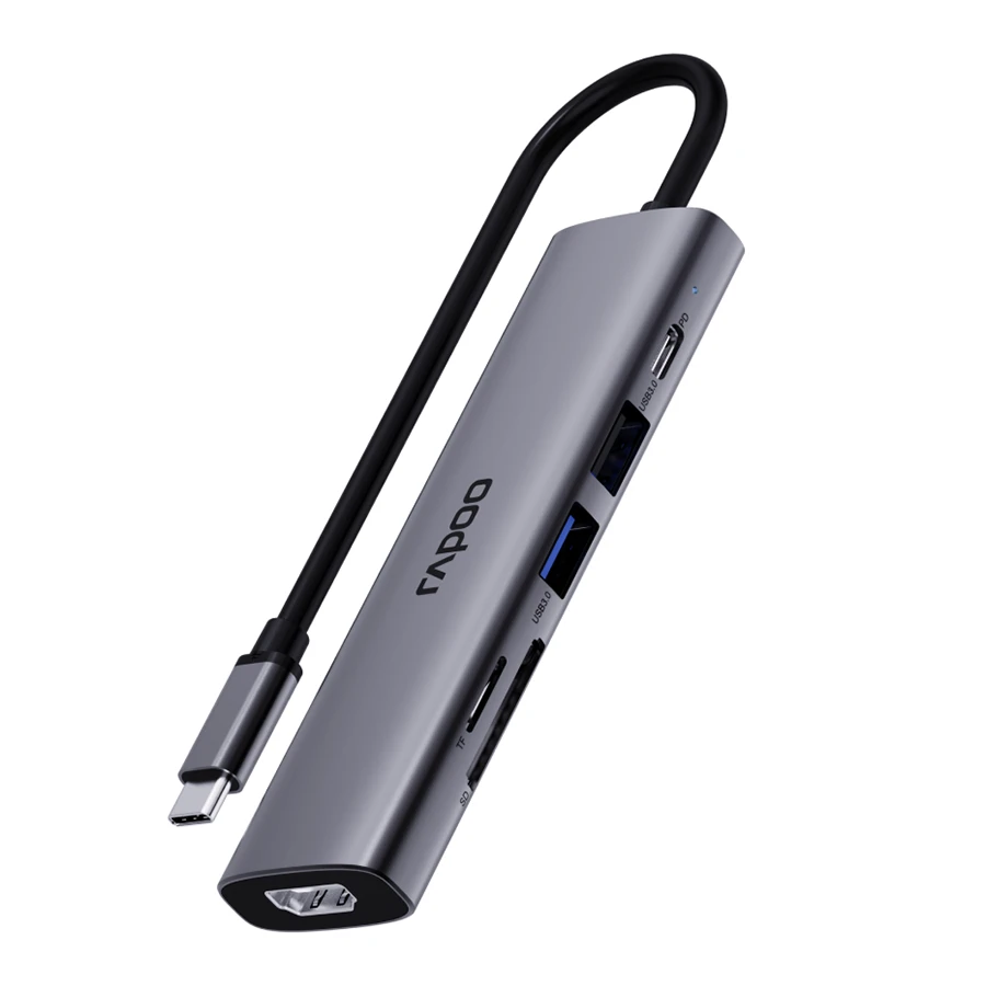 هاب USB-C شش پورت رپو