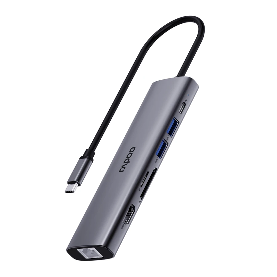 هاب USB-C هفت پورت رپو