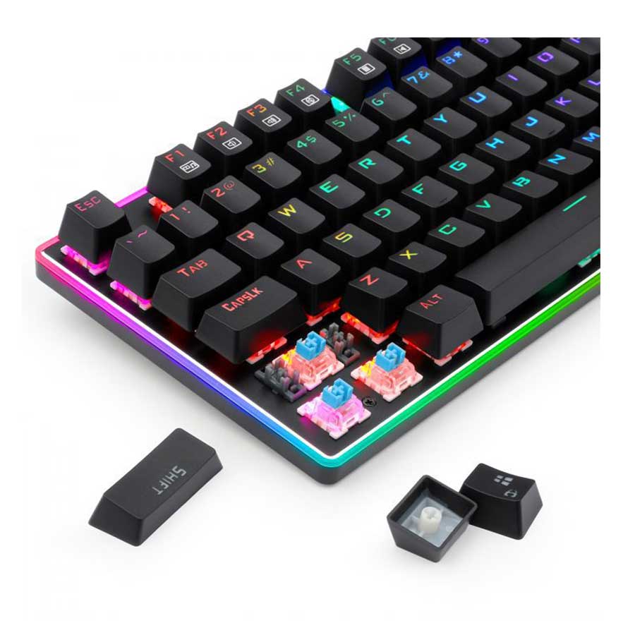 کیبورد گیمینگ باسیم ردراگون مدل Ratri K595 RGB