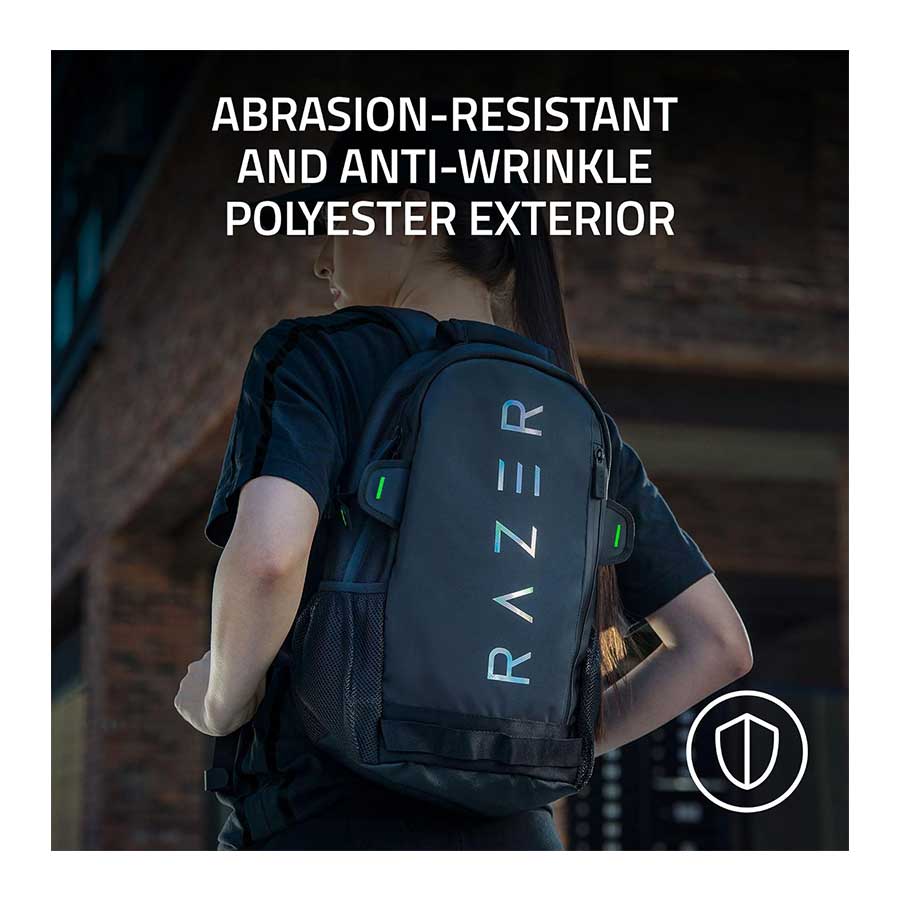 کوله پشتی لپ تاپ ریزر مدل Rogue 14 Backpack V3 Chromatic Edition