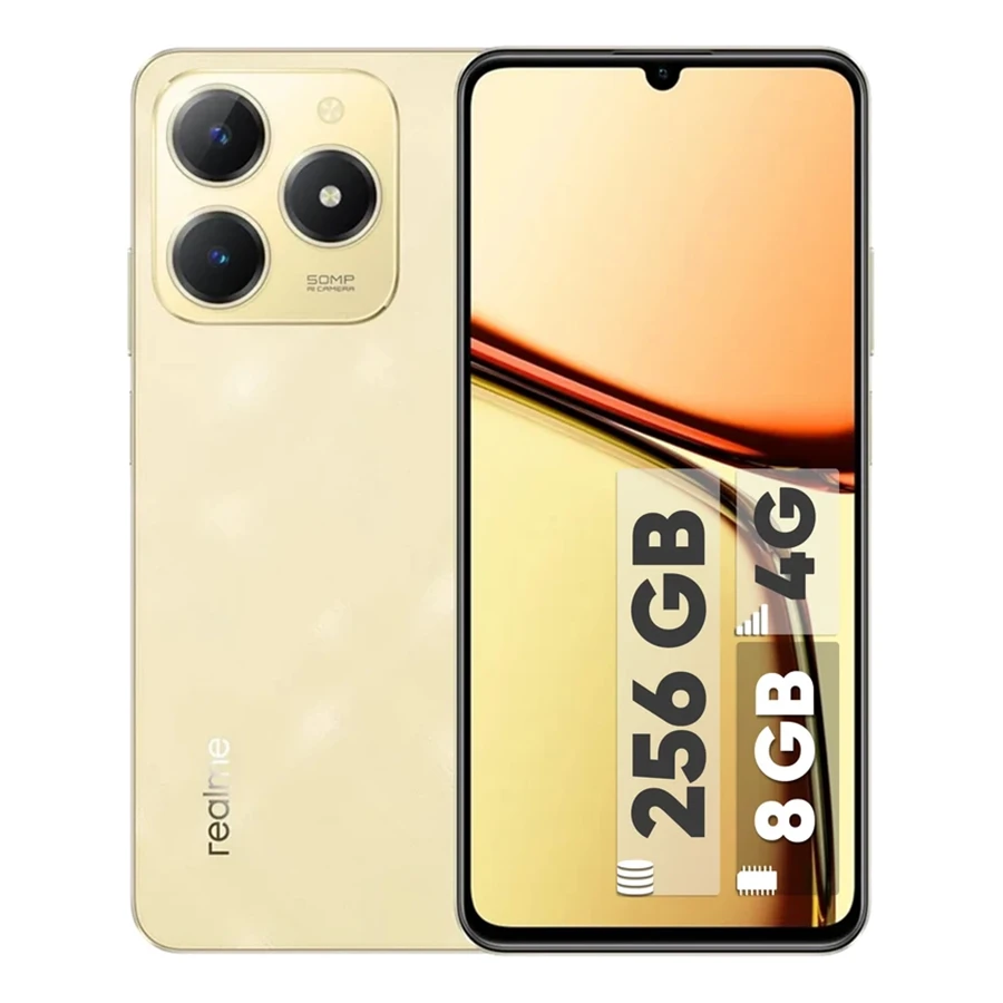 گوشی موبایل ریلمی ظرفیت 256 و رم 8 گیگابایت