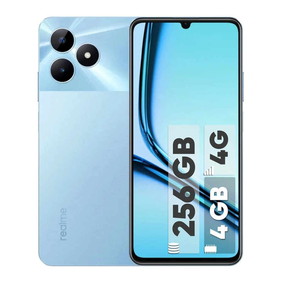 گوشی موبایل ریلمی ظرفیت 256 و رم 4 گیگابایت