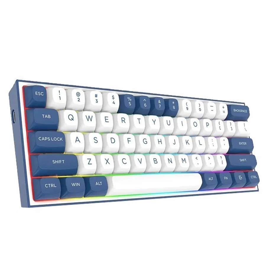 کیبورد گیمینگ بی‌سیم ردراگون مدل ALCOR QMK K717 PRO RGB