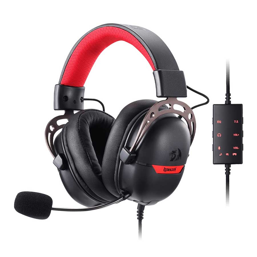 هدست گیمینگ باسیم ردراگون مدل Aurora H376