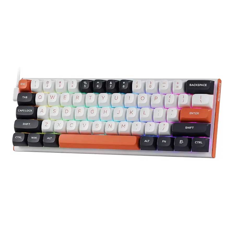 کیبورد گیمینگ باسیم ردراگون مدل Fidd K683 WBO RGB