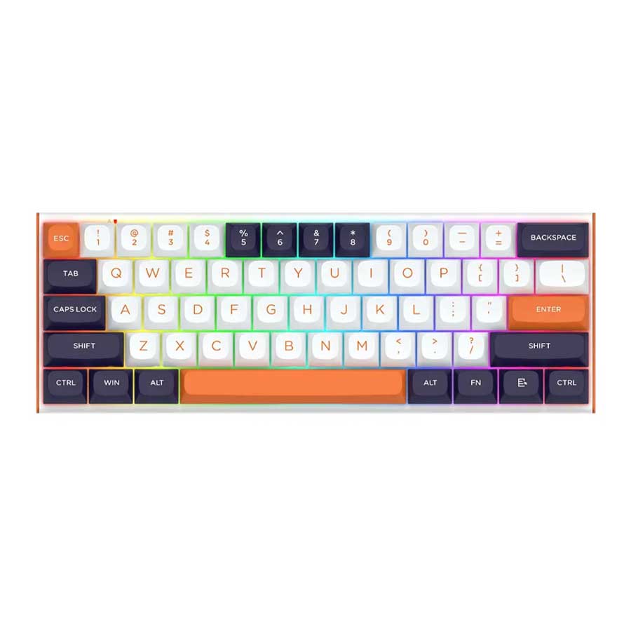 کیبورد گیمینگ باسیم ردراگون مدل Fidd K683 WBO RGB