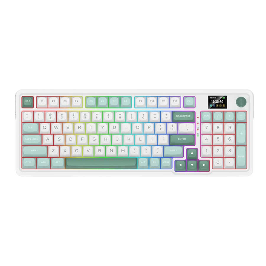 کیبورد گیمینگ بی‌سیم ردراگون مدل GALATIN PRO 719 RGB