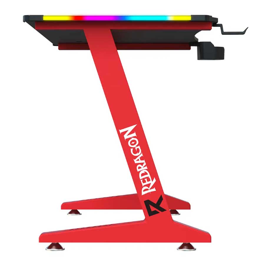 میز کامپیوتر گیمینگ موتور دار ردراگون مدل GD-3111R 140cm RGB