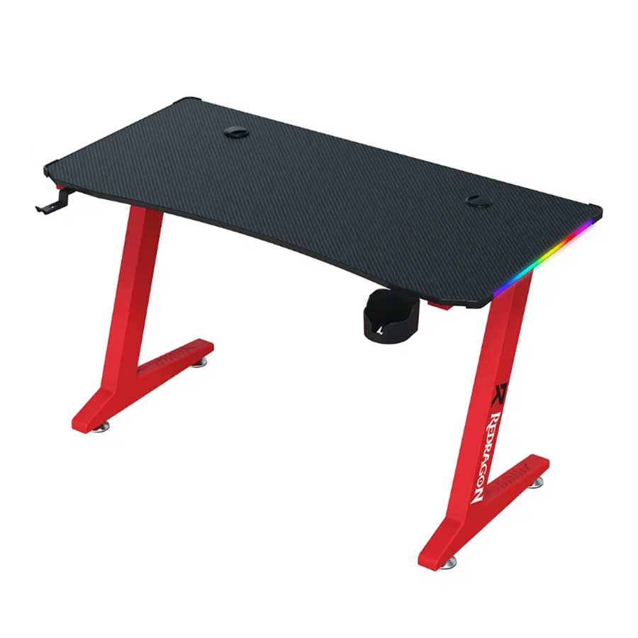 میز کامپیوتر گیمینگ موتور دار ردراگون مدل GD-3111R 140cm RGB