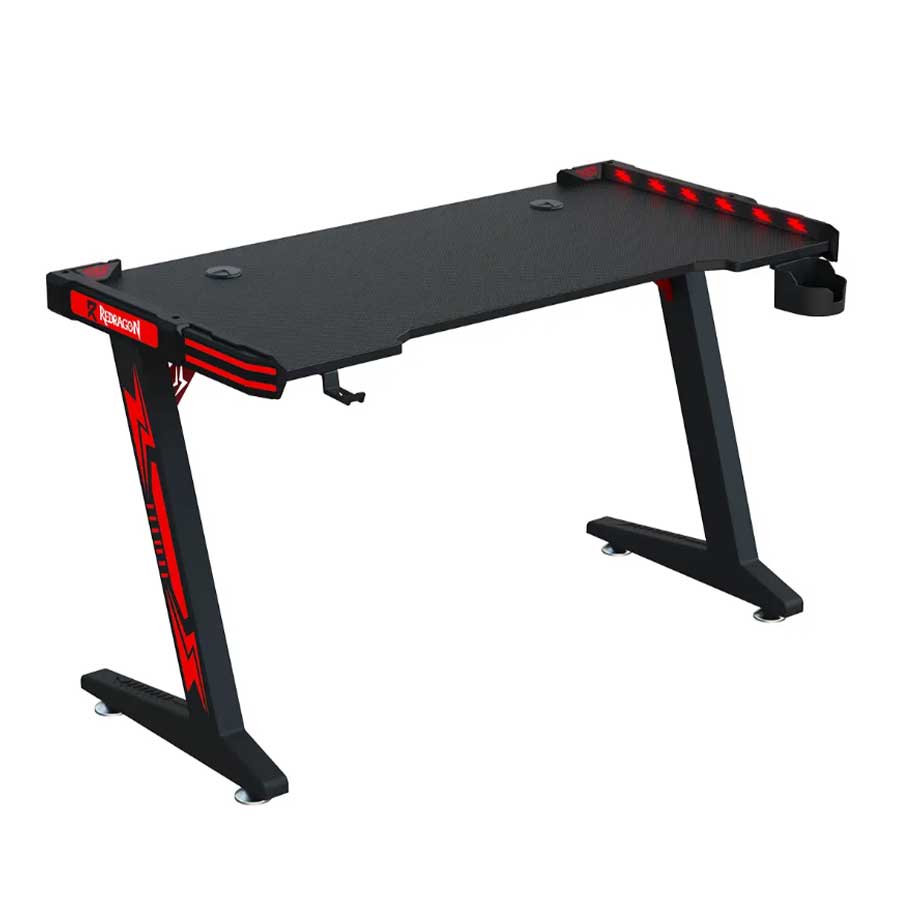 میز کامپیوتر گیمینگ ردراگون مدل GD-3112R 140cm LED