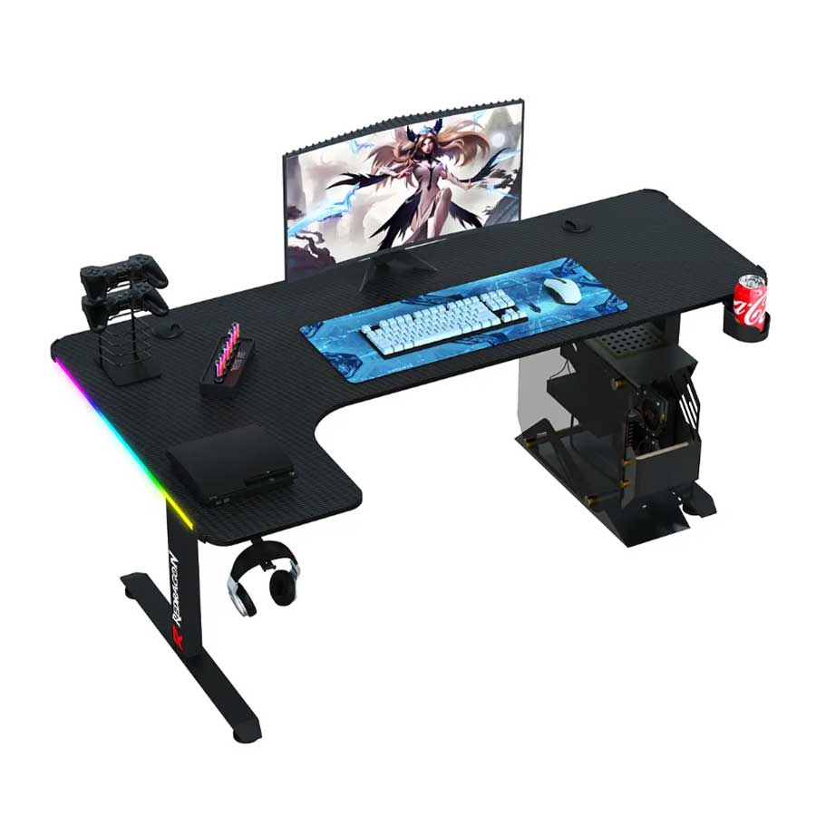 میز کامپیوتر گیمینگ ردراگون مدل GD-3200-XL 180cm RGB