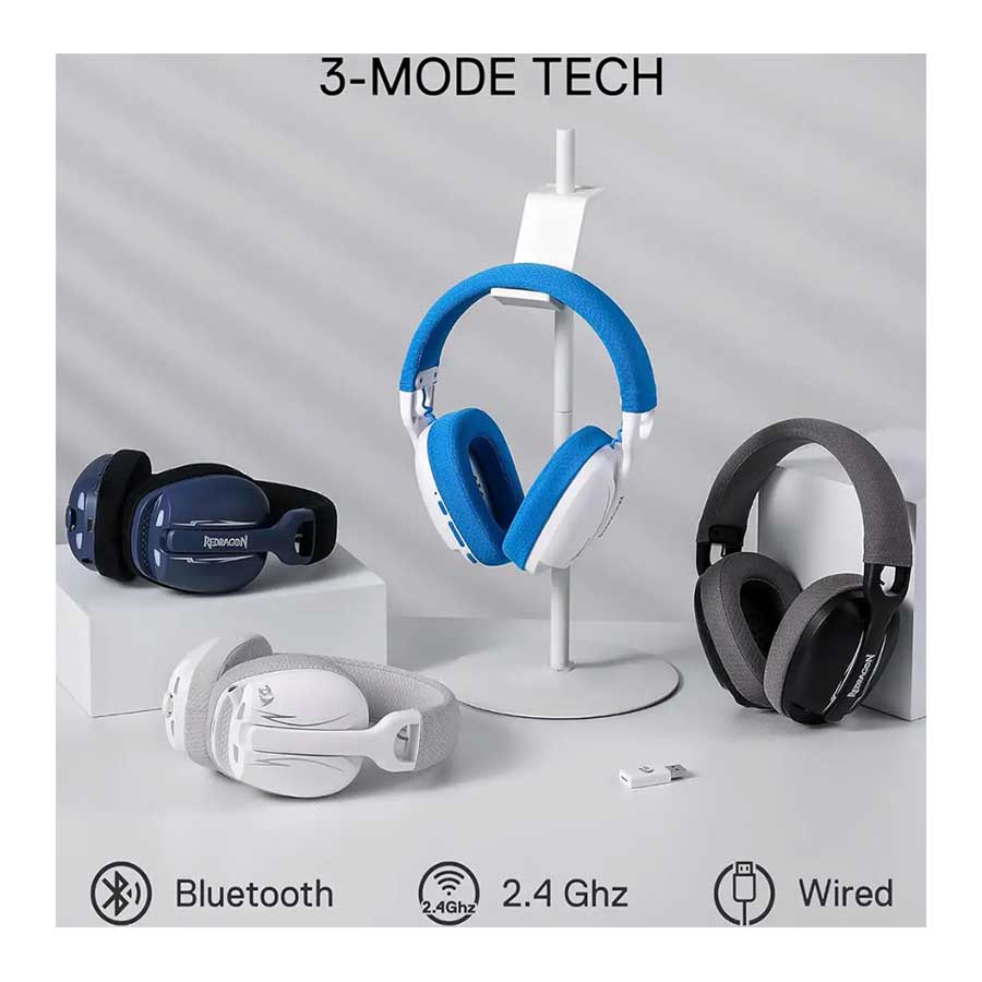 هدست گیمینگ بی‌سیم ردراگون مدل H878 Skuld