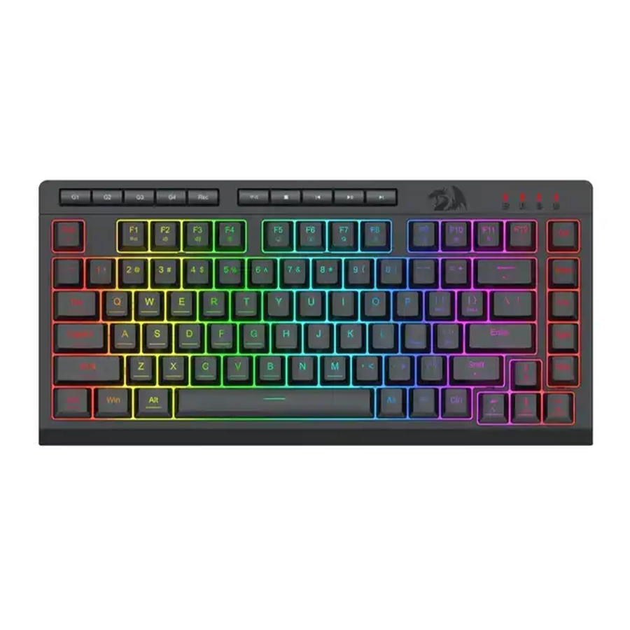 مدل CRESCENT K524 Pro RGB کیبورد گیمینگ بی سیم دراگون مدل CRESCENT K524 Pro RGB