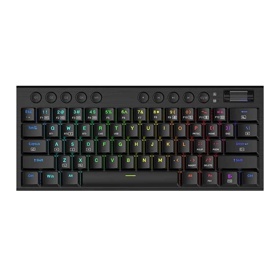 کیبورد گیمینگ باسیم ردراگون مدل K632 RGB
