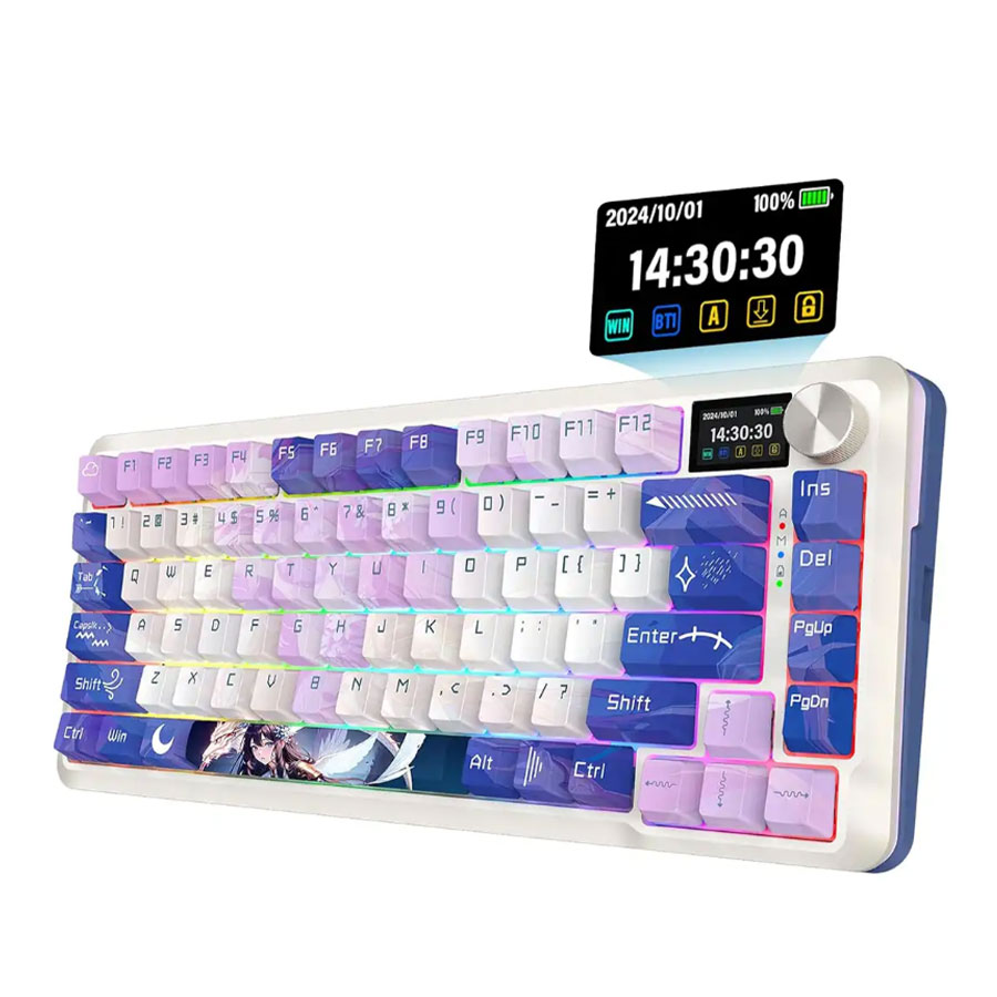 کیبورد گیمینگ بی‌سیم ردراگون مدل K708 PRO RGB