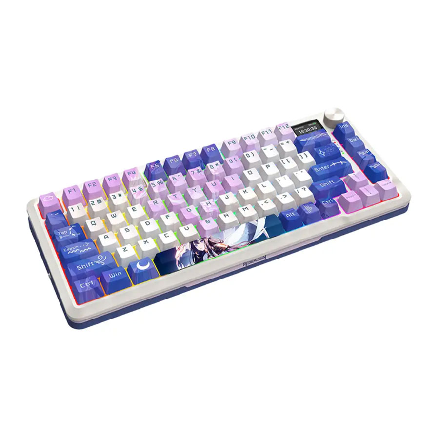 کیبورد گیمینگ بی‌سیم ردراگون مدل K708 PRO RGB